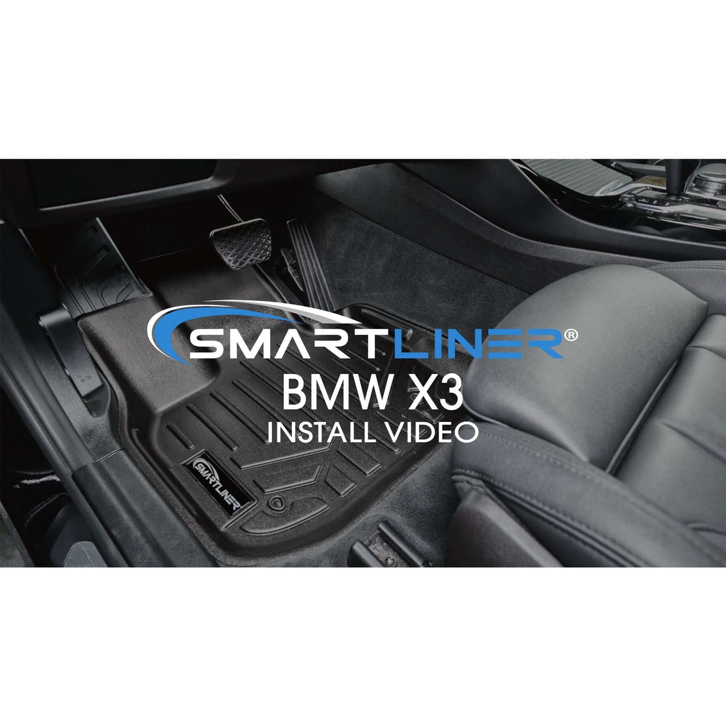 SMARTLINER Custom Fit Floor Liners For 2019-2025 BMW X3 (Hybrid Models)