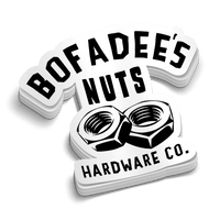 Bofadee's Hard Hat Decal