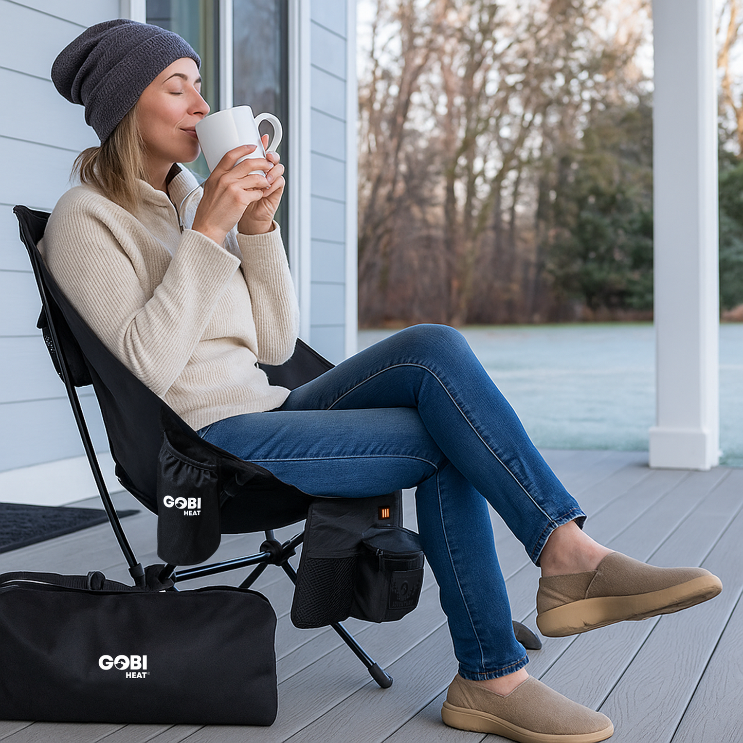 The Beck Chair - Ultra-Portable Heated Camping Chair