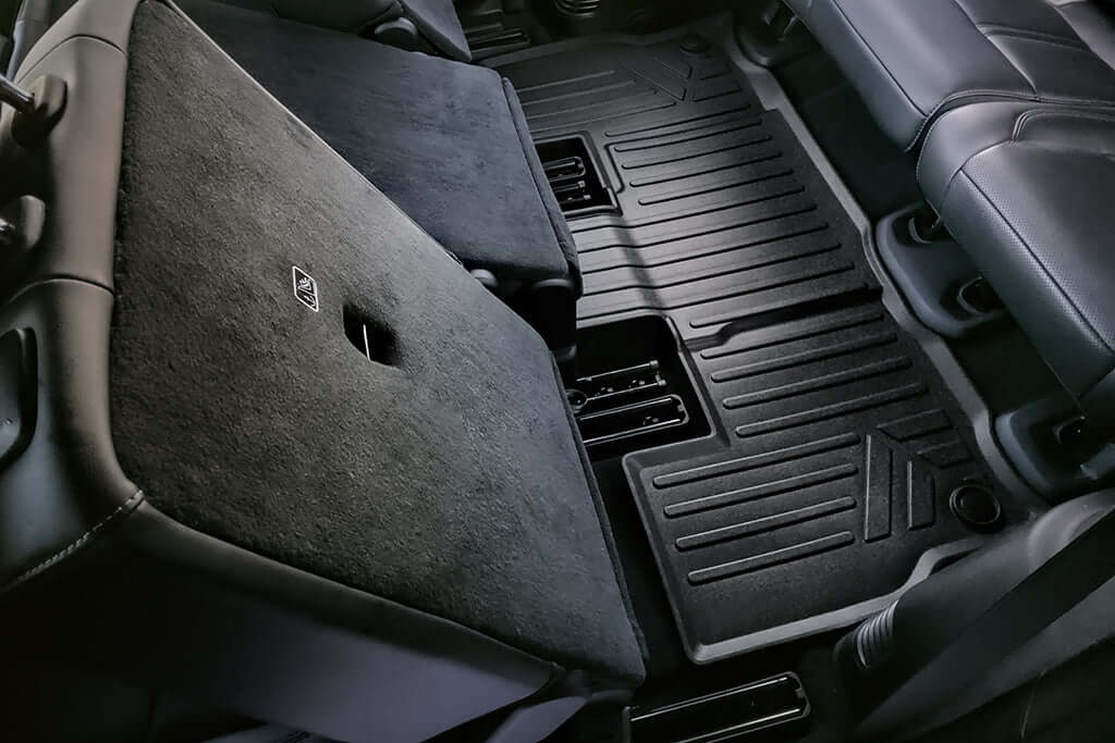 SMARTLINER Custom Fit Floor Liners For 2023-2025 Jeep Grand Wagoneer L (8 Passenger Model)
