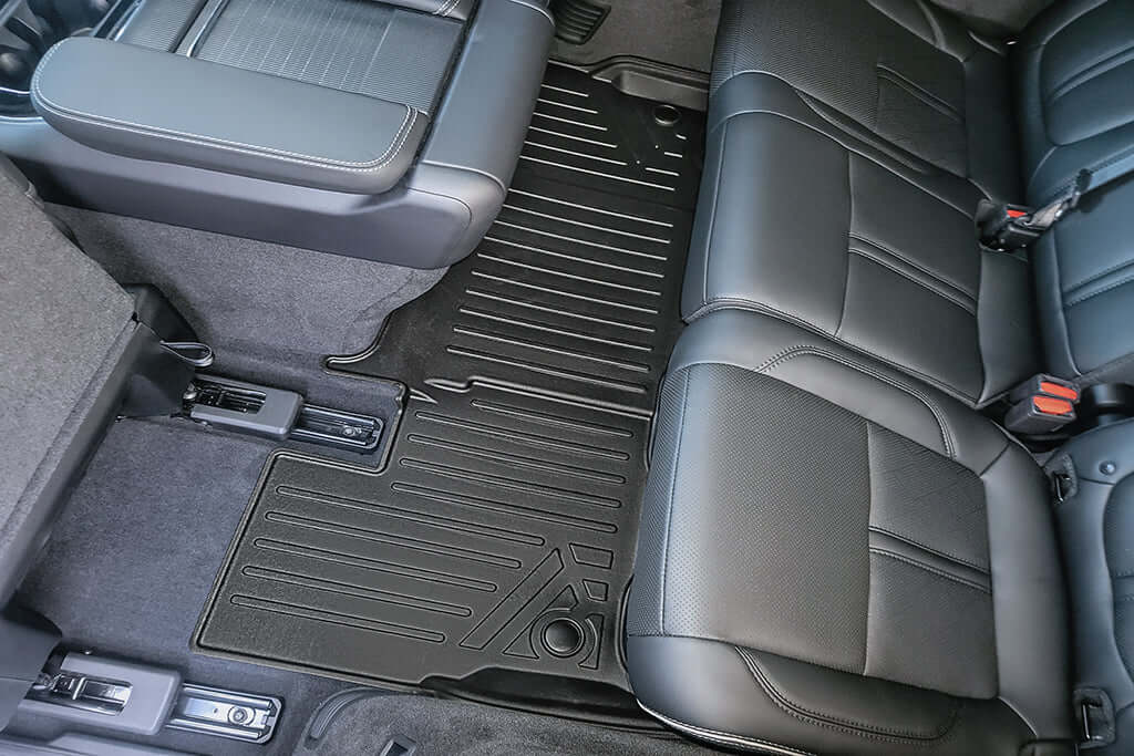 SMARTLINER Custom Fit Floor Liners For 2023-2025 Jeep Wagoneer L (7 Passenger Model)