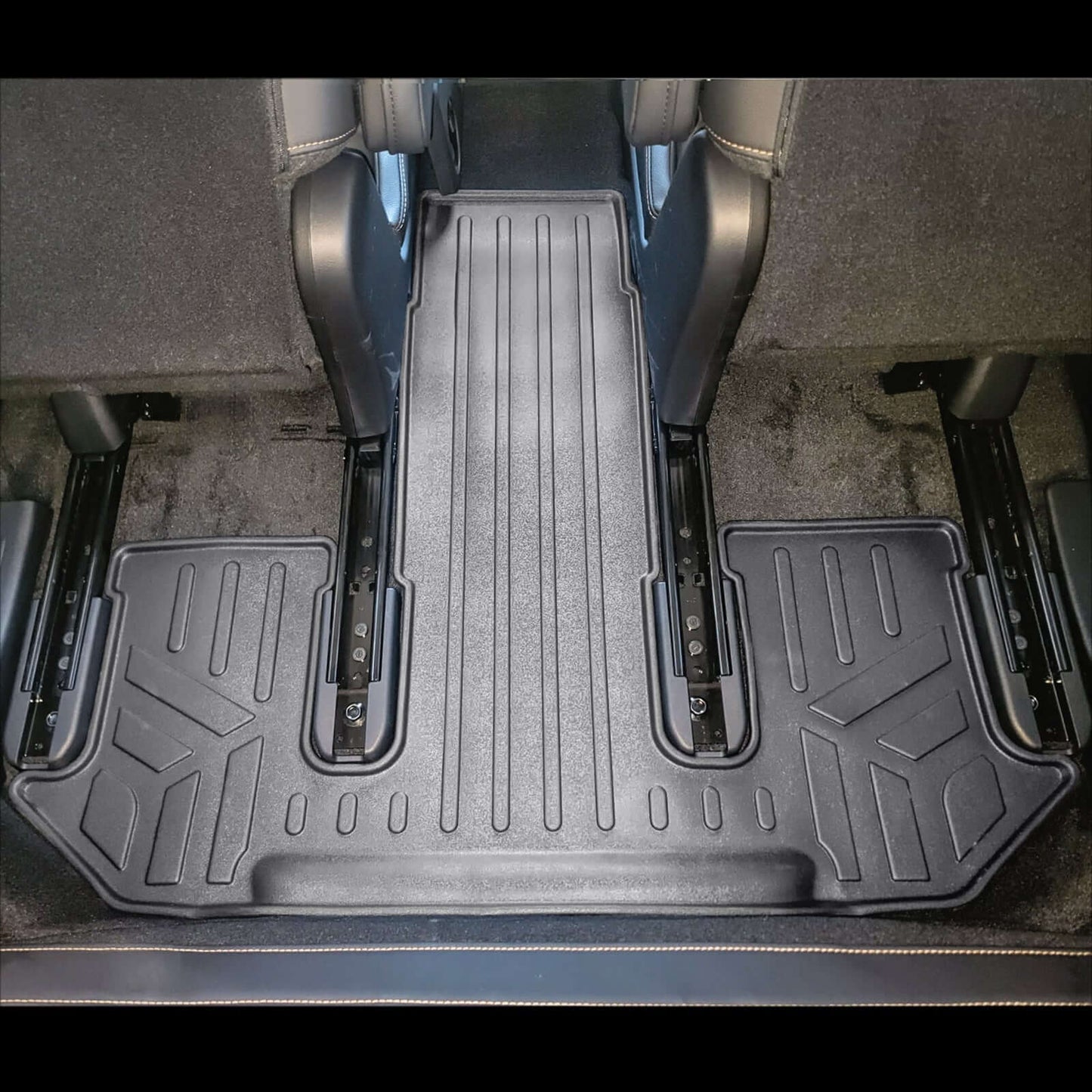 SMARTLINER Custom Fit Floor Liners For 2024-2025 Mazda CX-90 (Only Fits 2nd Row Bucket Seats With Center Console)