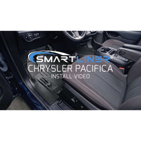SMARTLINER Custom Fit Floor Liners For 2017-2020 Chrysler Pacifica with 2nd Row Bench Seats (8 Passenger Model)