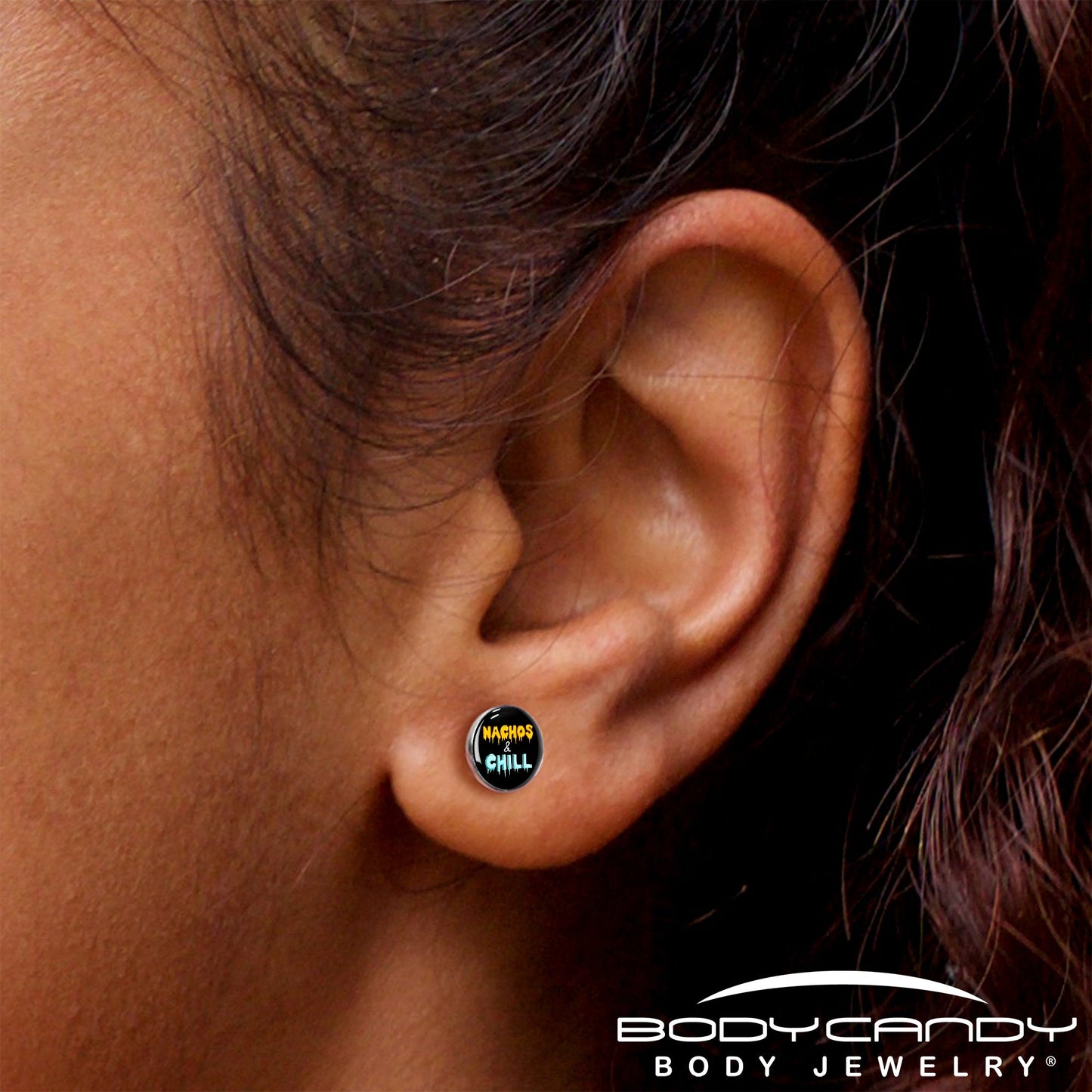 Nachos and Chill Stud Earrings by Onyx O