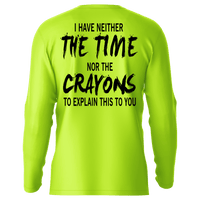Crayons - Hi-Visibility UPF 50 Long Sleeve Sun Shirt