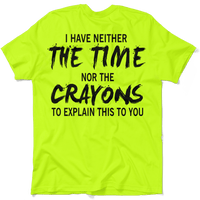 Crayons - Safety Yellow T-Shirt