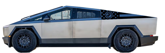 United States Marine Corps Bedside Panel Decals For The 2023-2026 Tesla Cybertruck (x2)