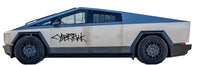 Cybertruck Door Decals For The 2023-2026 Tesla Cybertruck (x2)