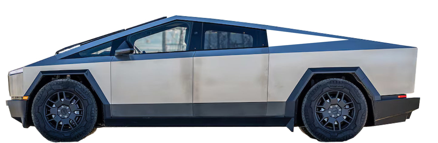 Rear Window Fade Out Decals For The 2023-2026 Tesla Cybertruck (X2)