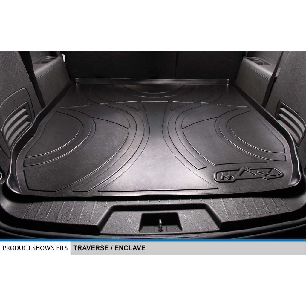 SMARTLINER Custom Fit Floor Liners For Traverse/Enclave/Acadia/Outlook (with 2nd Row Bench Seat)