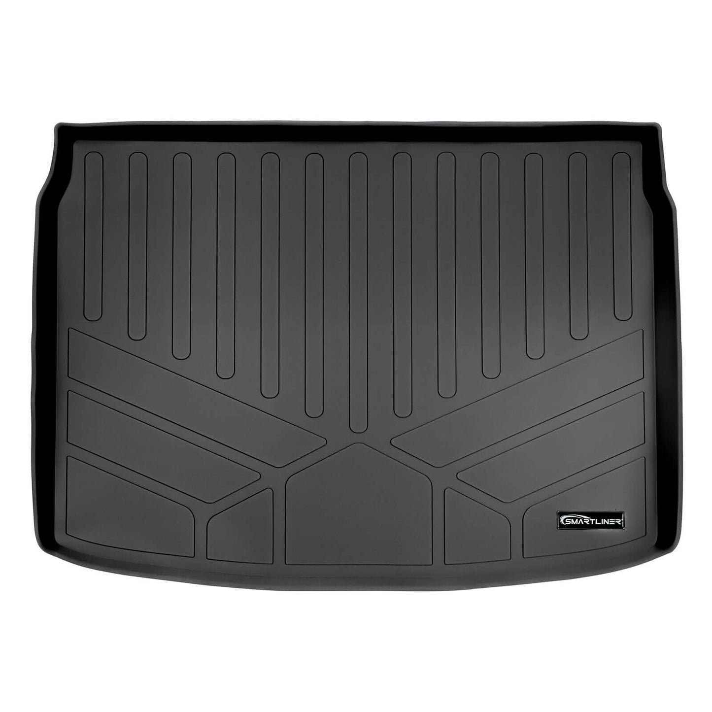 SMARTLINER Custom Fit Floor Liners For 2017-2024 Nissan Rogue Sport - Factory Cargo Tray in Highest Position (No S Models)