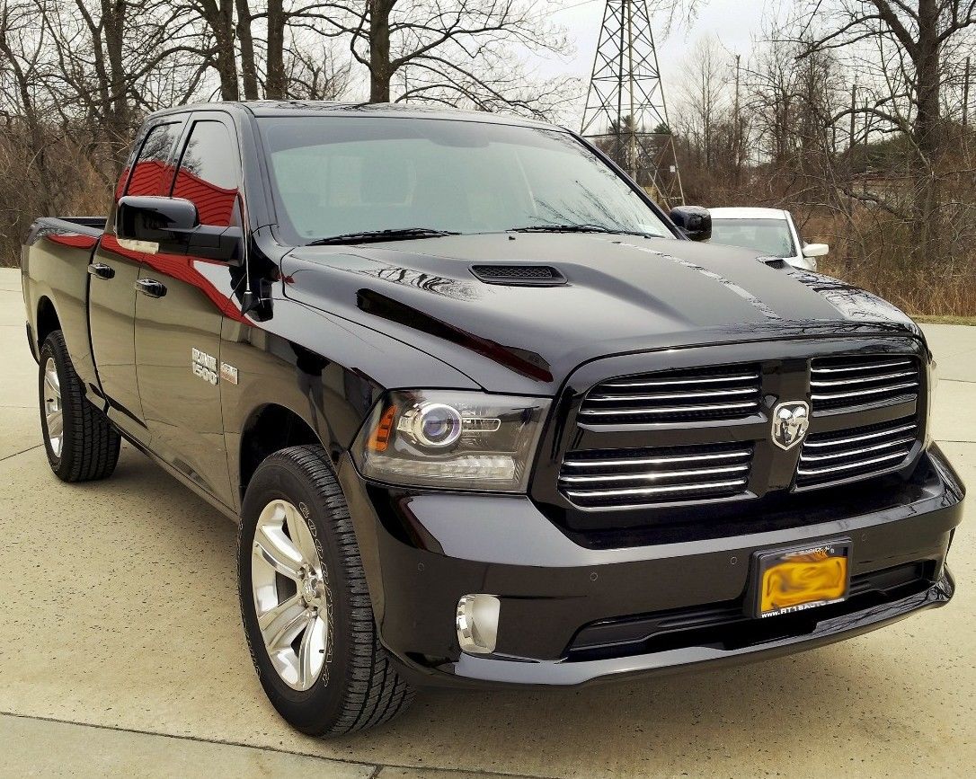 Dual Hood Decal Cover for 2009-2018 Dodge Ram 1500 SRT