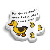 Ducks Hard Hat Decal