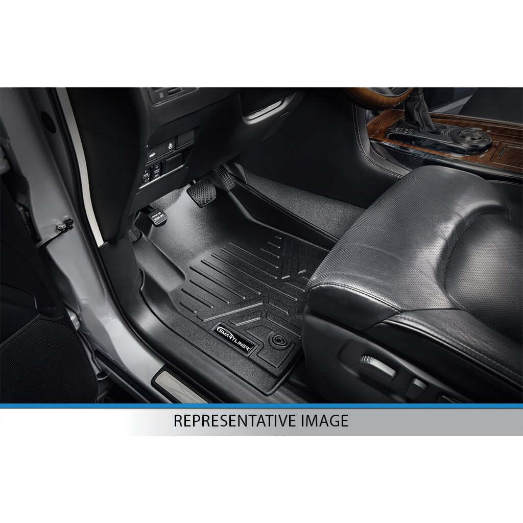 SMARTLINER Custom Fit Floor Liners For 2012-2015 Honda Civic Sedan (No EX or Si Models)