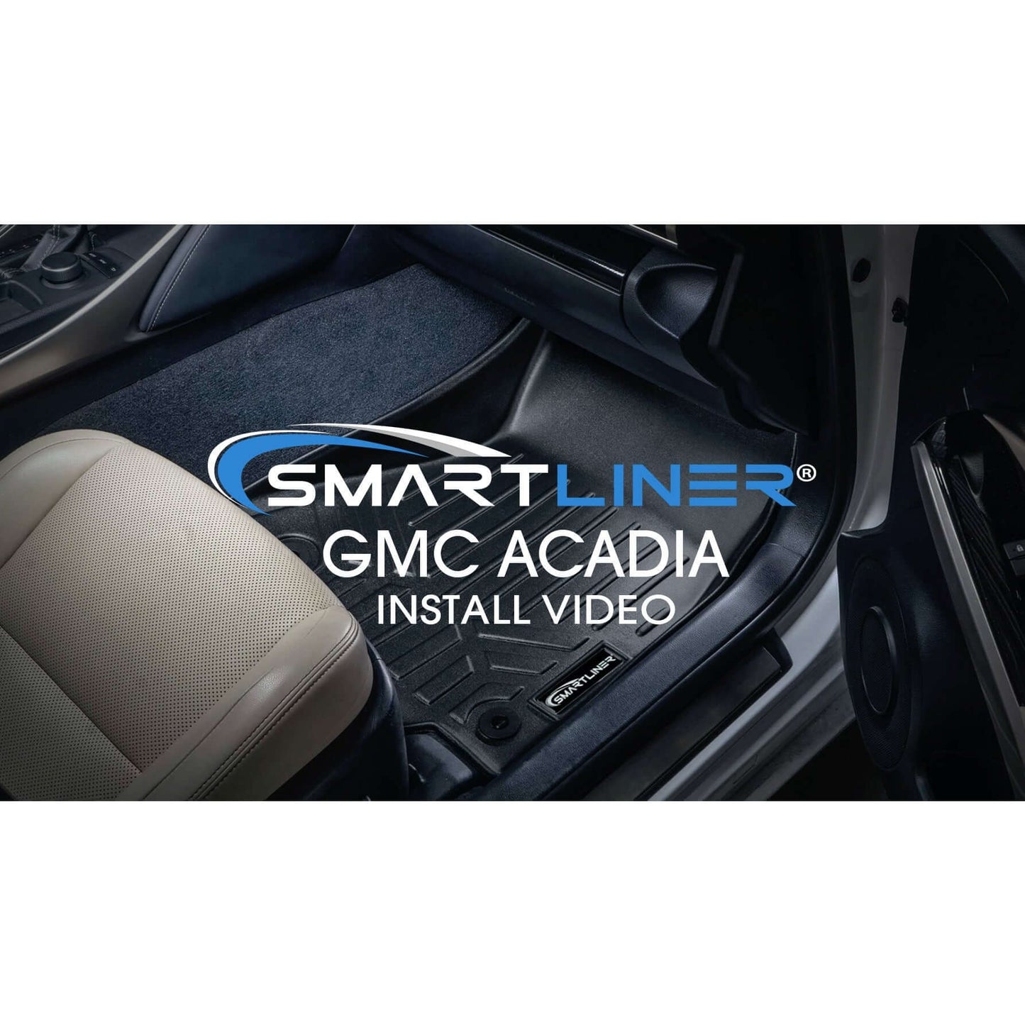 SMARTLINER Custom Fit Floor Liners For 2017-2023 GMC Acadia (6 Passenger)