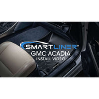 SMARTLINER Custom Fit Floor Liners For 2017-2023 GMC Acadia (6 Passenger)
