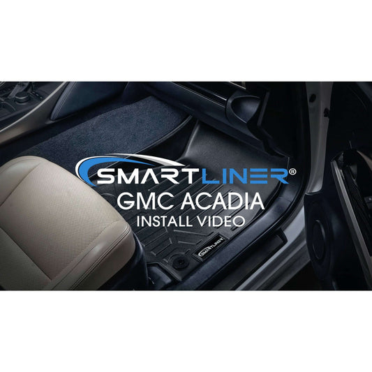 SMARTLINER Custom Fit Floor Liners For 2017-2023 GMC Acadia (6 Passenger)