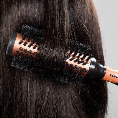 Conair Copper Pro Mixed Boar Bristle Round Hair Brush - Imperfect Box - Jaico Online Shop