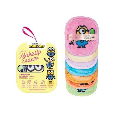 MakeUp Eraser Skincare Set Minions 7ct - New