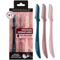 JAPONESQUE Precision Dermaplaner Facial Brush Razors 3ct - New