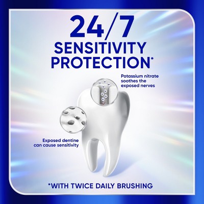 Sensodyne Clinical White Toothpaste - Intensive Clean 3.4oz/3pk - New