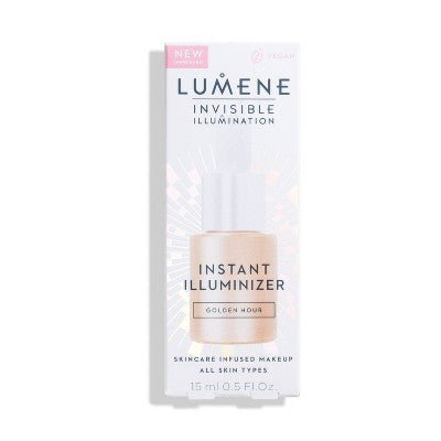 Lumene Invisible Illumination Instant Illuminizer Golden Hour 0.5 fl oz - New - Jaico Online Shop