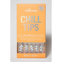 Chillhouse Chill Tips Press-On Fake Nails Wavy Baby 24ct - New