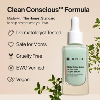 Honest Beauty Daily Green Juice Antioxidant Super Serum 1 fl oz - New - Jaico Online Shop