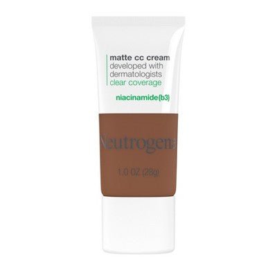 Neutrogena Clear Coverage Flawless Matte Color Correcting Cream, Full - Coverage 9.0 Cinnamon - New - Jaico Online Shop