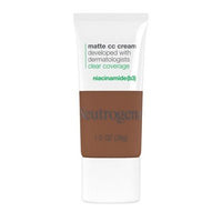 Neutrogena Clear Coverage Flawless Matte Color Correcting Cream, Full - Coverage 9.0 Cinnamon - New - Jaico Online Shop