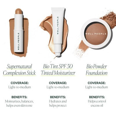 Well People Supernatural Complexion Stick Foundation&Concealer 14 Fair Neutral 0.28oz - New