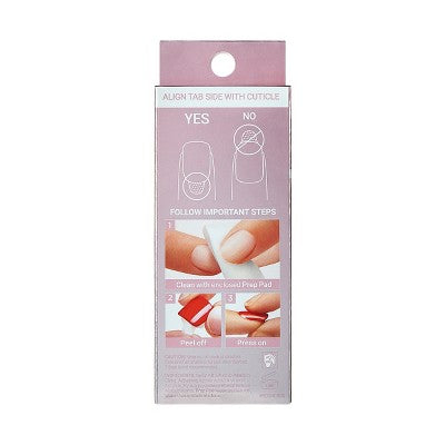 KISS Products Fake Nails Chocolate Glazed 33ct - New