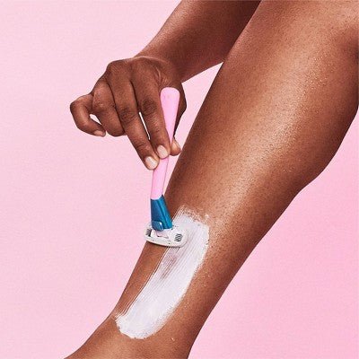 Athena Women's 5 Blade Reusable Razor Kit Pool Party - Imperfect Box - Jaico Online Shop