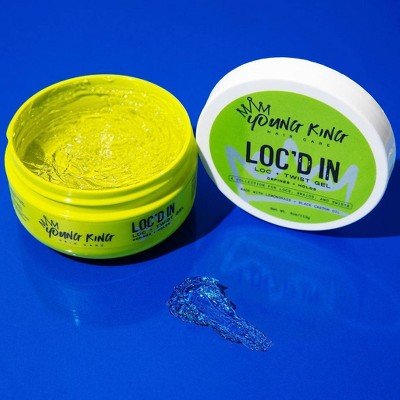 Young King Hair Care Loc and Twist Hair Gel 4oz - Imperfect Container - Jaico Online Shop