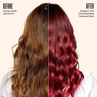 Overtone Raspberry Pink Hair Mask Semi - Permanent Hair Dye & Color Conditioner - New - Jaico Online Shop