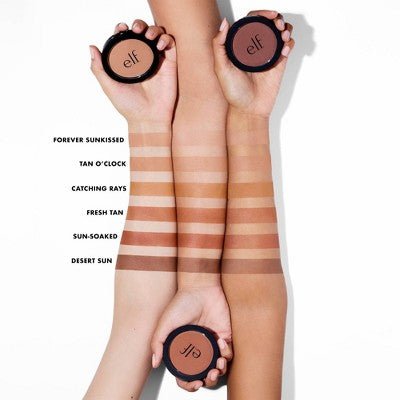 e.l.f. Primer - Infused Matte Bronzer Fresh Tan 0.35oz - New - Jaico Online Shop