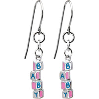 Baby Building Blocks Earrings