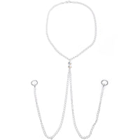 Brilliant BCR Necklace to Nipple Chain Created with Crystals