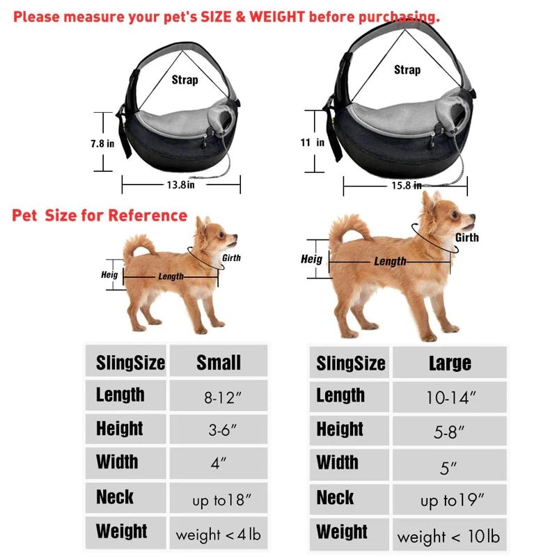 Breathable Pet Carrier Handbag Pouch Sling - Jaico Online Shop