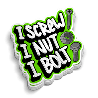 I Bolt - Hard Hat Decal