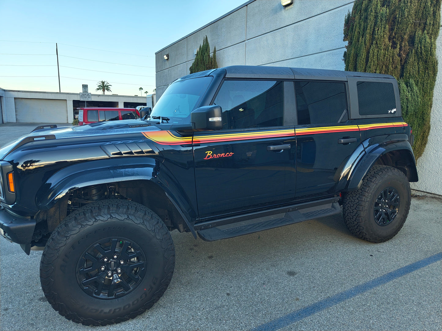 Retro Side Stripe Decals for 2021-2025 Ford Bronco (x2)