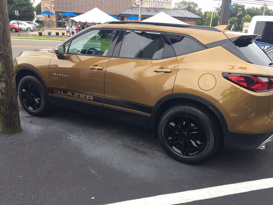 Side Rocker Blazer Decal for 2019-2024 Chevrolet Blazer (x2)