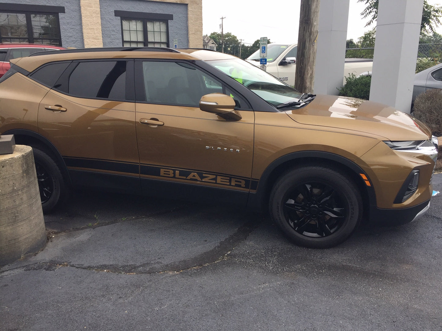 Side Rocker Blazer Decal for 2019-2024 Chevrolet Blazer (x2)