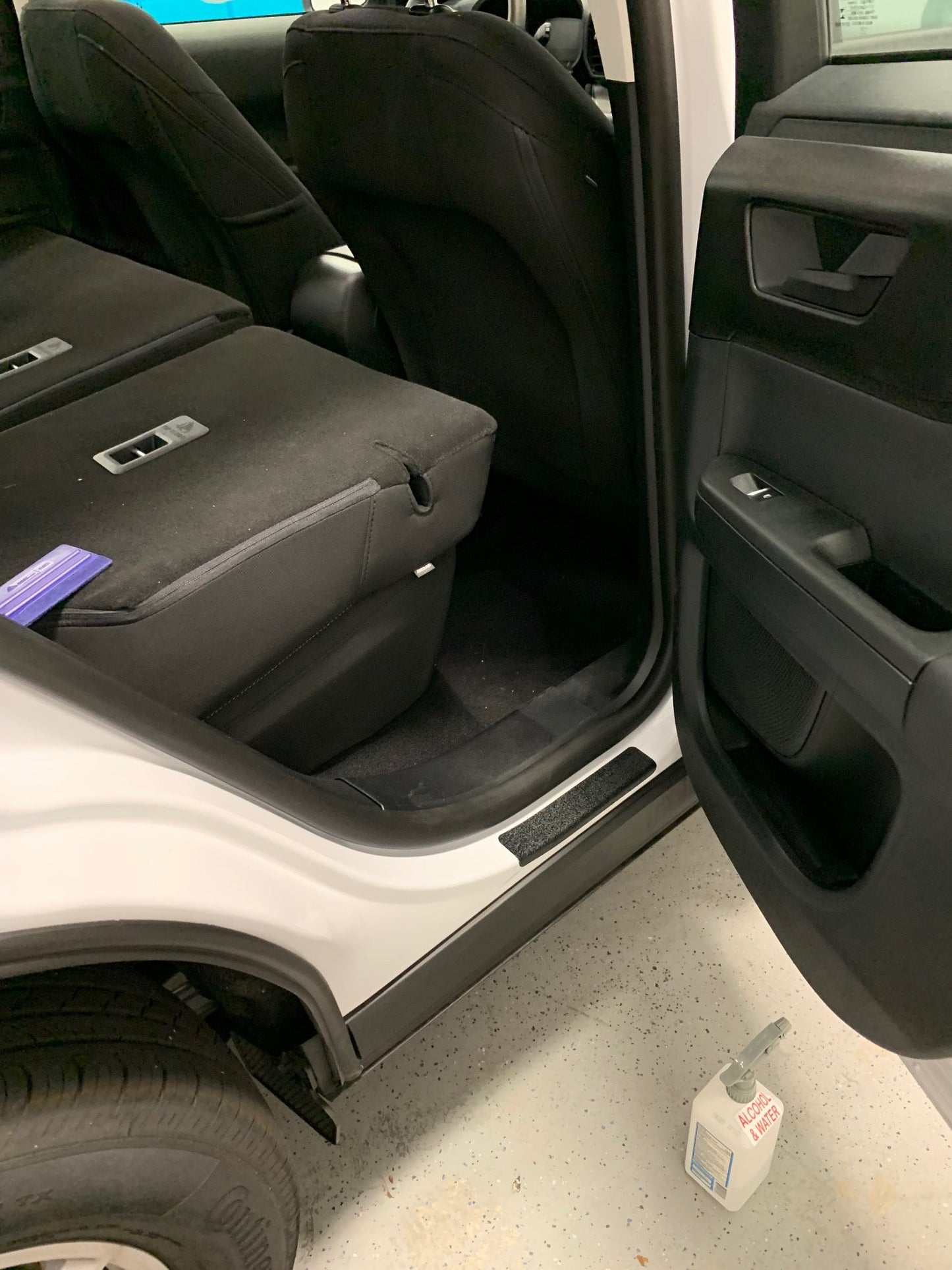 Sill Plate Protection Stone Guard Adhesive Decals for 2021-2024 Ford Bronco Sport (x4)