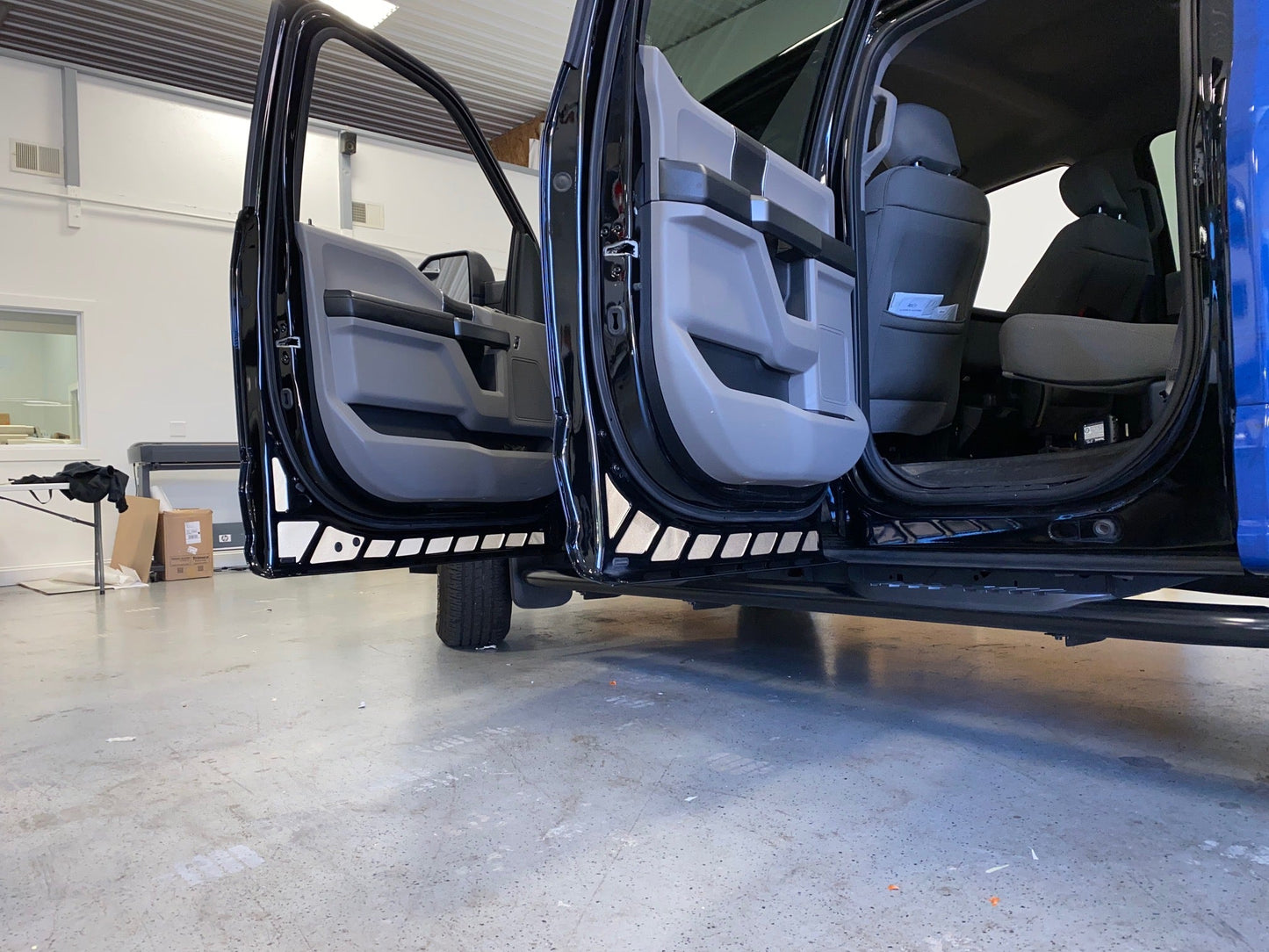Reflective Safety Front and Rear Door Inserts for 2015-2020 Ford F150-550