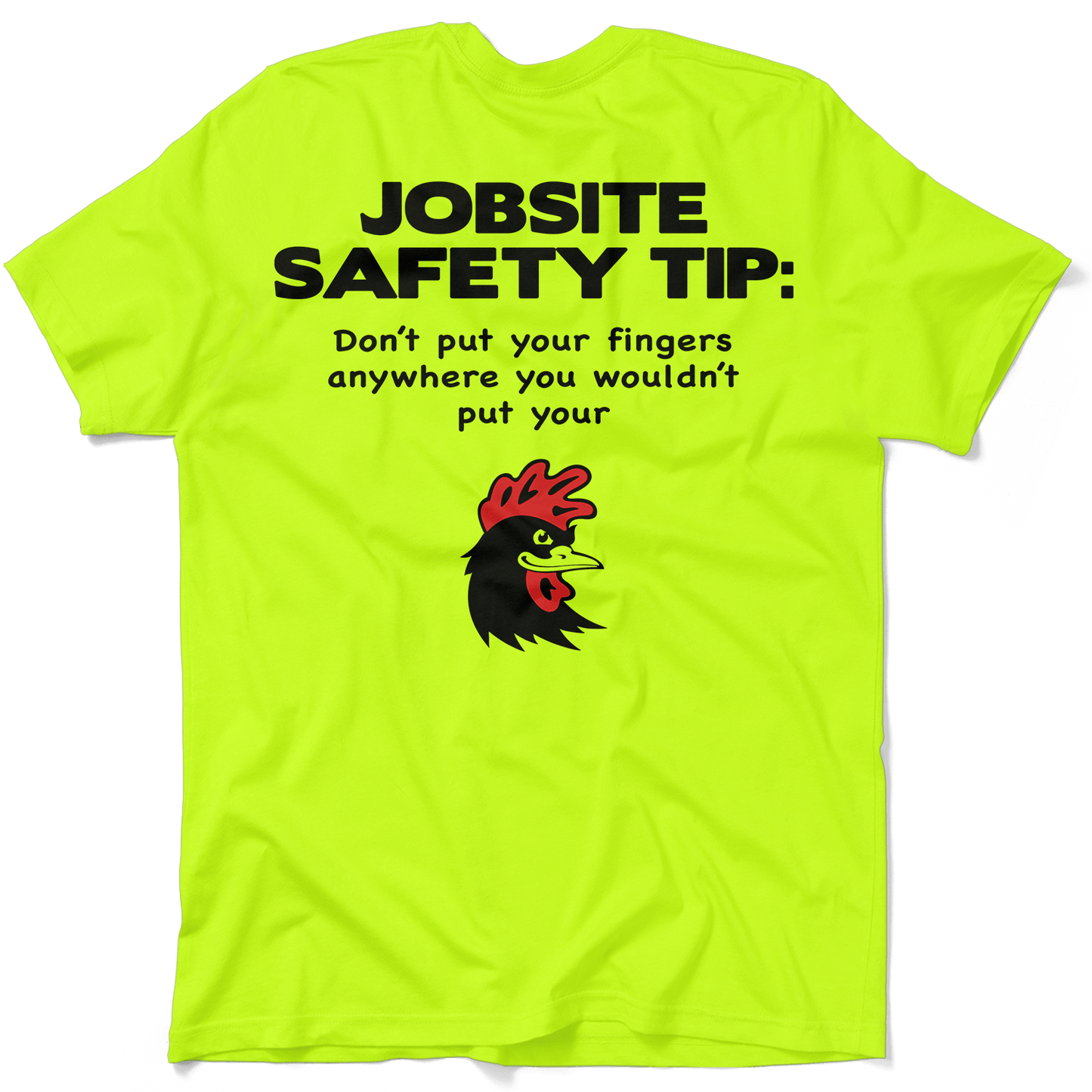 Jobsite - Safety Yellow Pocket T-Shirt