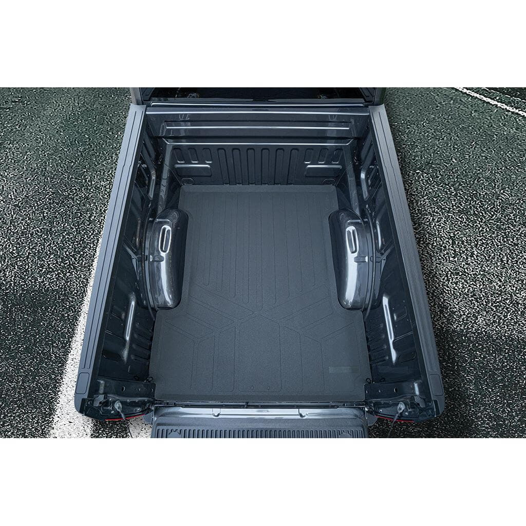 SmartCoverage™ Custom Fit Floor Liners For 2015-2025 Ford F-150 SuperCrew Cab with 1st Row Bench Seat No 2nd Row Underseat Storage (Vinyl Flooring)