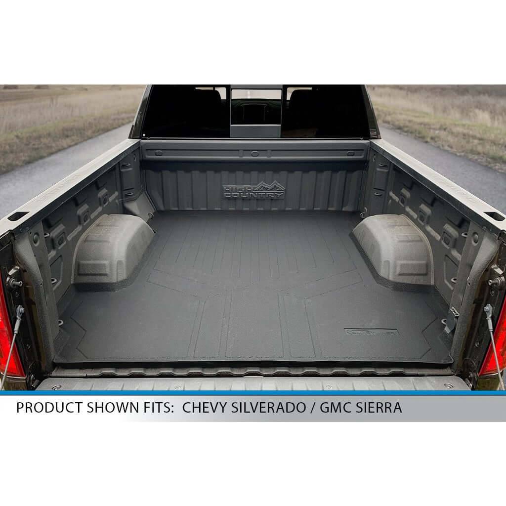 SmartCoverage™ Custom Fit Floor Liners For 2019-2021 1500 Silverado/Sierra Crew Cab No underseat bucket