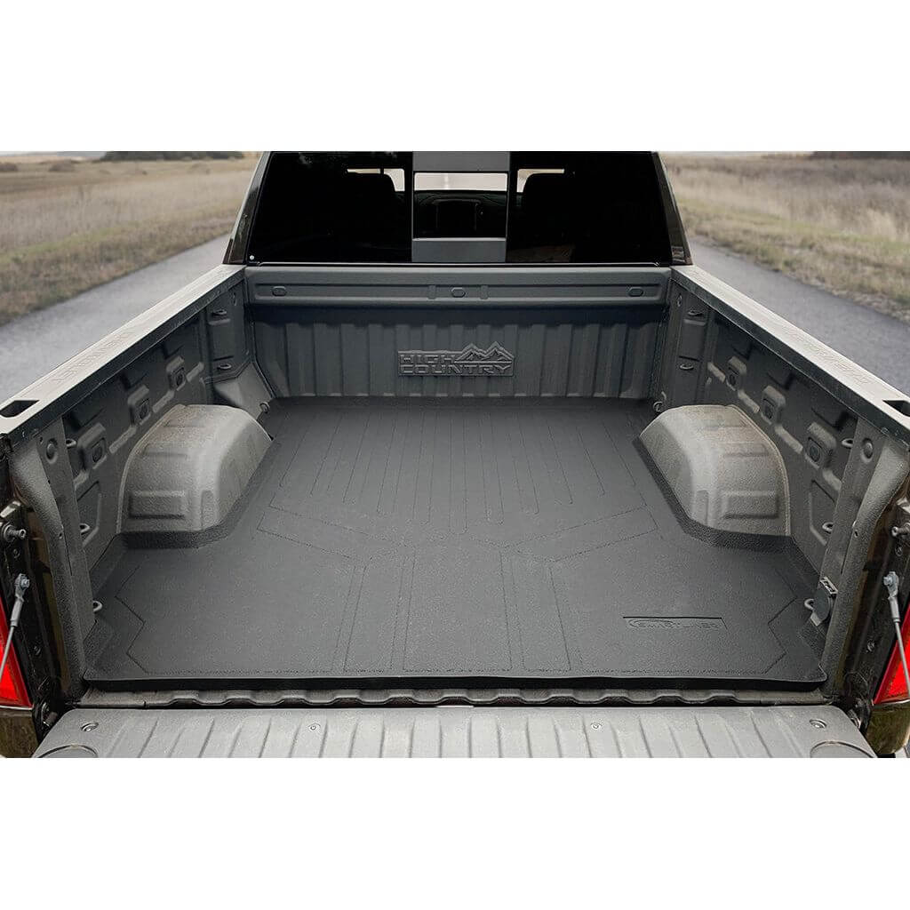 SmartCoverage™ Custom Fit Floor Liners For 2019-2025 Chevrolet Silverado 1500/ GMC Sierra 1500 Crew Cab with Carpeted Flooring and 1st Row Bucket Seats and 2nd Row Underseat Storage