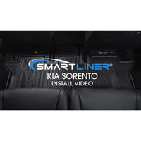 SMARTLINER Custom Fit Floor Liners For 2016-2020 Kia Sorento (5 Passenger Model Only)